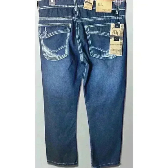 NEW Brooklyn Laundry Mens Premium Collection Jeans Size 34 x 30 Blue  - Picture 2 of 6